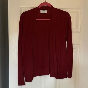 Old Navy Women's Deep Red Cardigan